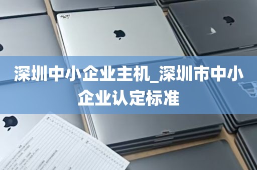 深圳中小企业主机_深圳市中小企业认定标准