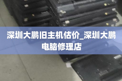 深圳大鹏旧主机估价_深圳大鹏电脑修理店