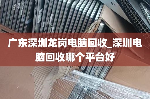 广东深圳龙岗电脑回收_深圳电脑回收哪个平台好