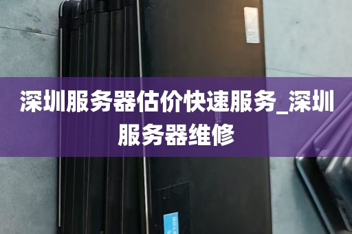 深圳服务器估价快速服务_深圳服务器维修