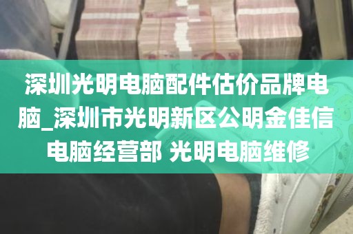 深圳光明电脑配件估价品牌电脑_深圳市光明新区公明金佳信电脑经营部 光明电脑维修