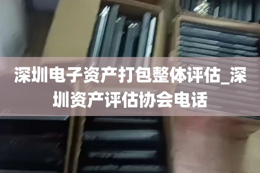 深圳电子资产打包整体评估_深圳资产评估协会电话