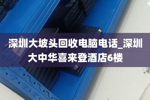深圳大坡头回收电脑电话_深圳大中华喜来登酒店6楼