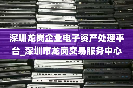 深圳龙岗企业电子资产处理平台_深圳市龙岗交易服务中心