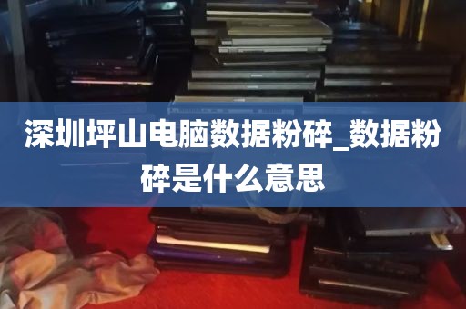深圳坪山电脑数据粉碎_数据粉碎是什么意思