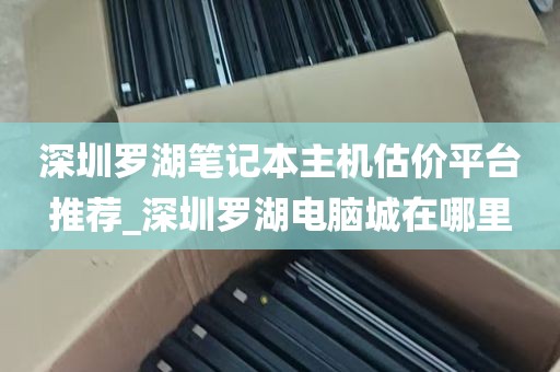 深圳罗湖笔记本主机估价平台推荐_深圳罗湖电脑城在哪里