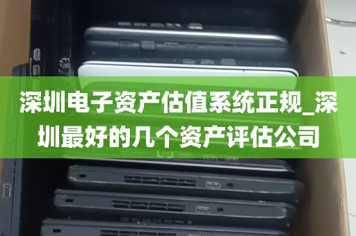 深圳电子资产估值系统正规_深圳最好的几个资产评估公司