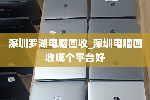 深圳罗湖电脑回收_深圳电脑回收哪个平台好