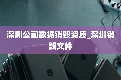 深圳公司数据销毁资质_深圳销毁文件