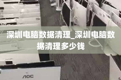深圳电脑数据清理_深圳电脑数据清理多少钱