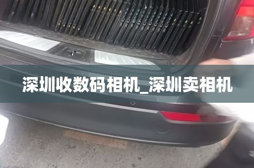 深圳收数码相机_深圳卖相机