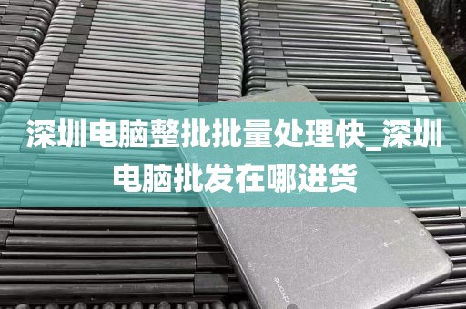 深圳电脑整批批量处理快_深圳电脑批发在哪进货