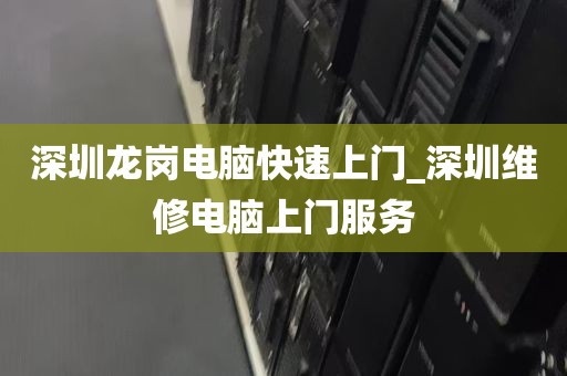 深圳龙岗电脑快速上门_深圳维修电脑上门服务