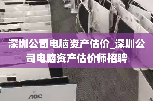 深圳公司电脑资产估价_深圳公司电脑资产估价师招聘