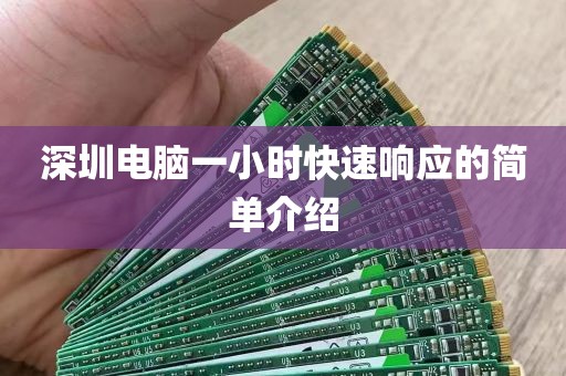 深圳电脑一小时快速响应的简单介绍