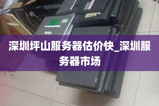 深圳坪山服务器估价快_深圳服务器市场