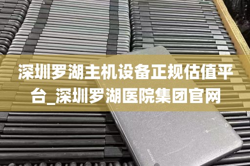 深圳罗湖主机设备正规估值平台_深圳罗湖医院集团官网