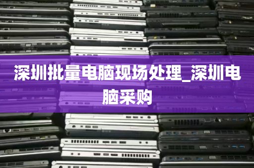 深圳批量电脑现场处理_深圳电脑采购