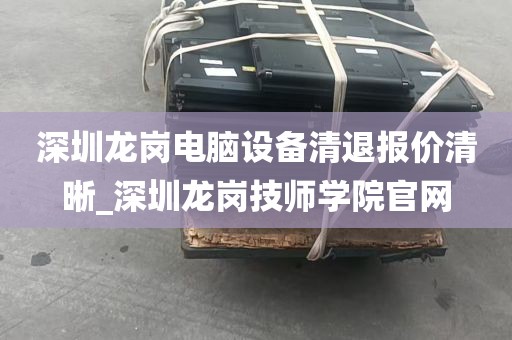 深圳龙岗电脑设备清退报价清晰_深圳龙岗技师学院官网