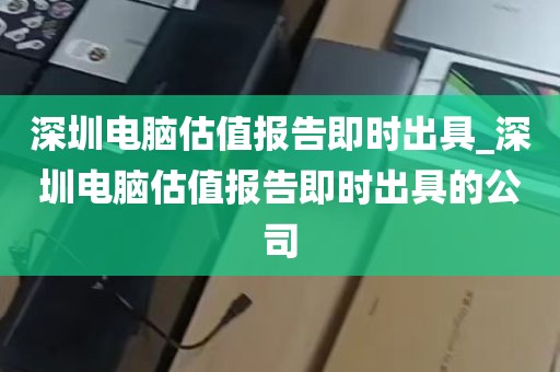 深圳电脑估值报告即时出具_深圳电脑估值报告即时出具的公司